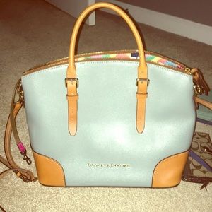 Dooney & Bourke Light Blue Leather!